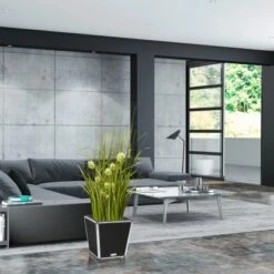 Amare Blumentopf Pur Fiberglas Design 33 Cm X 33 Cm X 34 Cm Schwarz -Gartenwelt Günstiges Geschäft 4251083908127 4655 7