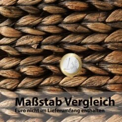 Gartenfreude Pflanzkübel Set Wasserhyaz. 38 X 38 X 77 Cm + 28 X 28 X 43 Cm Braun -Gartenwelt Günstiges Geschäft 4251083910441 4655 3