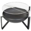 Westmann Premium Grill Feuerstelle Inkl. Grillrost Ø 70 Cm X 75 Cm Schwarz