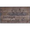 BBQ Matte "Barbecue Chill & Grill" 67 Cm X 120 Cm