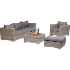 Modulargruppe Stratford 3er Couch Nature 17 Modulargruppe Stratford 3er Couch Nature -Gartenwelt Günstiges Geschäft 432698 3299 1 1