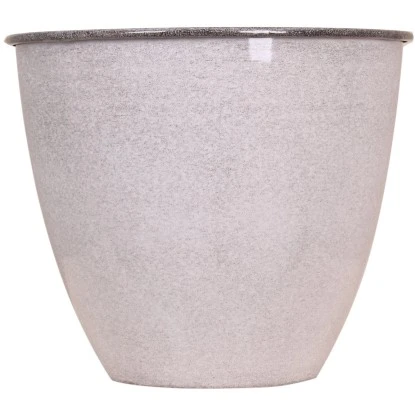 Metall-Topf Ø 26 Cm X 22 Cm Hellgrau 1 Metall-Topf Ø 26 Cm X 22 Cm Hellgrau