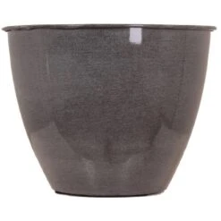 Metall-Topf Ø 26 Cm X 22 Cm Anthrazit