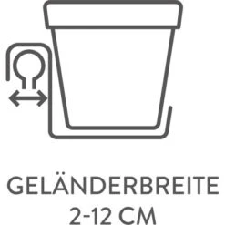 Ebertsankey Bewässerungs-Pflanzkasten Wave 50 Cm Terracotta -Gartenwelt Günstiges Geschäft 461184 4667 5