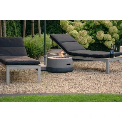 Dobar Outdoor-Feuerschale Mit Gasflamme Calido Ø 60 Cm Grau 6 Dobar Outdoor-Feuerschale Mit Gasflamme Calido Ø 60 Cm Grau – Bild 6