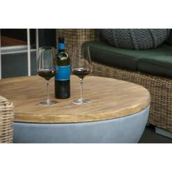 Dobar Outdoor-Feuerschale Mit Gasflamme Lunar Ø 90 Cm Grau -Gartenwelt Günstiges Geschäft 4637 lavaofenfeuerstelle 8