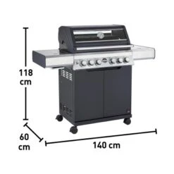Jamestown 4-Brenner Gasgrill Knox -Gartenwelt Günstiges Geschäft 5248067 VM01 221220