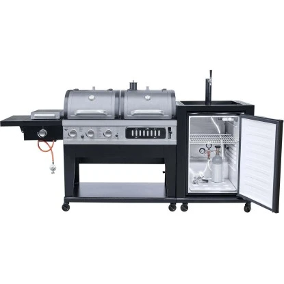 El Fuego Kombigrill 3 In 1 Mit Bierkühler Und Zapfanlage 3 El Fuego Kombigrill 3 In 1 Mit Bierkühler Und Zapfanlage – Bild 3