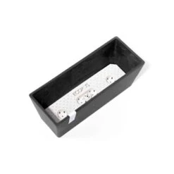 Ecopots Pflanztopf Bruges Dunkelgrau 45 Cm X 17 Cm -Gartenwelt Günstiges Geschäft 5WaterreservoirDarkGrey 20