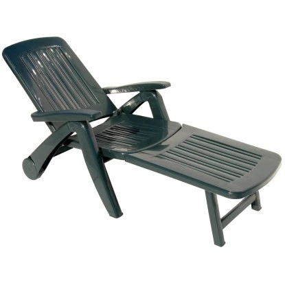 Gartenliege Grün 1 Gartenliege Grün