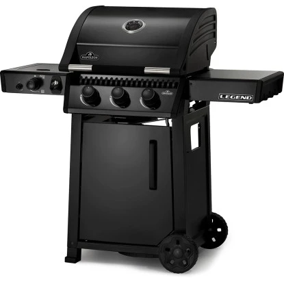 Napoleon Gasgrill Legend-365DSIBPK-DE Mit 3 Brennern Und Seitenbrenner Schwarz 1 Napoleon Gasgrill Legend-365DSIBPK-DE Mit 3 Brennern Und Seitenbrenner Schwarz