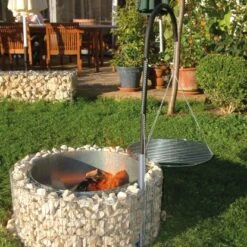 Bellissa Gabionen Grill- Und Feuerstelle 92 Cm X 40 Cm X 142 Cm -Gartenwelt Günstiges Geschäft 6606529 A 02