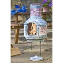 Buschbeck Mexiko-Grillkamin Geodesign Ton Inkl. Grillrost -Gartenwelt Günstiges Geschäft 6871107 4224 2