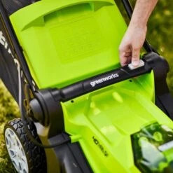 Greenworks Akku-Rasenmäher G40LM41K4 KIT 40V -Gartenwelt Günstiges Geschäft 6952909025865 2705 A 04