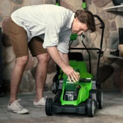 Greenworks Akku-Rasenmäher G40LM41K4 KIT 40V -Gartenwelt Günstiges Geschäft 6952909025865 2705 A 11