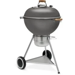 Weber Holzkohlegrill 70th Anniversary Edition Kettle Metallic Grey Ø 57 Cm -Gartenwelt Günstiges Geschäft 699490 3994 04