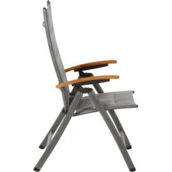 Siena Garden Klappsessel Savina XL Alu 72 Cm X 62,5 Cm X 113 Cm Grau FSC® -Gartenwelt Günstiges Geschäft 720496 1346 05