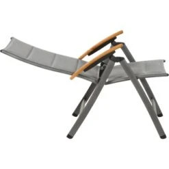 Siena Garden Klappsessel Savina XL Alu 72 Cm X 62,5 Cm X 113 Cm Grau FSC® -Gartenwelt Günstiges Geschäft 720496 1346 10