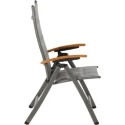 Siena Garden Klappsessel Savina XL Alu 72 Cm X 62,5 Cm X 113 Cm Grau FSC® -Gartenwelt Günstiges Geschäft 720496 1346 11