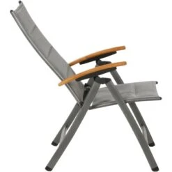 Siena Garden Klappsessel Savina XL Alu 72 Cm X 62,5 Cm X 113 Cm Grau FSC® -Gartenwelt Günstiges Geschäft 720496 1346 17