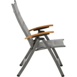 Siena Garden Klappsessel Savina XL Alu 72 Cm X 62,5 Cm X 113 Cm Grau FSC® -Gartenwelt Günstiges Geschäft 720496 1346 19