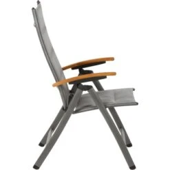 Siena Garden Klappsessel Savina XL Alu 72 Cm X 62,5 Cm X 113 Cm Grau FSC® -Gartenwelt Günstiges Geschäft 720496 1346 20