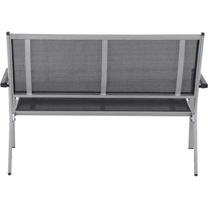 Siena Garden Bank Tesoro 2-Sitzer Alu 68 Cm X 138,5 Cm X 97 Cm Silber 5 Siena Garden Bank Tesoro 2-Sitzer Alu 68 Cm X 138,5 Cm X 97 Cm Silber – Bild 5