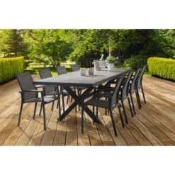 Siena Garden Stapelsessel Velia Alu 56 Cm X 66 Cm X 89 Cm Anthrazit -Gartenwelt Günstiges Geschäft 720633 1346 12