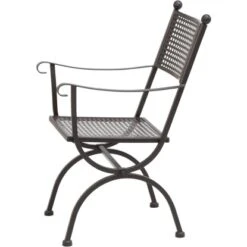MBM Sessel Romeo Stahl 64 Cm X 55 Cm X 90 Cm Marone 14 MBM Sessel Romeo Stahl 64 Cm X 55 Cm X 90 Cm Marone -Gartenwelt Günstiges Geschäft 720706 1346 03