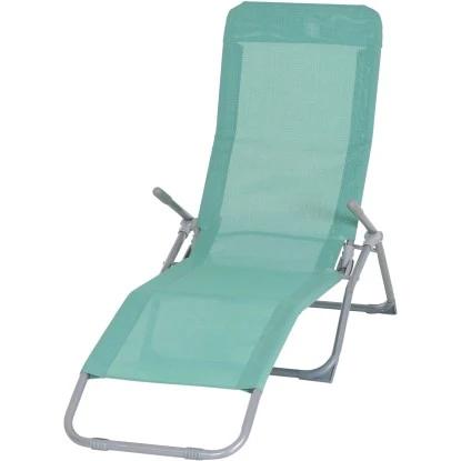 Gardamo Bäderliege 140 Cm X 61 Cm X 96 Cm Silber-Mint 1 Gardamo Bäderliege 140 Cm X 61 Cm X 96 Cm Silber-Mint