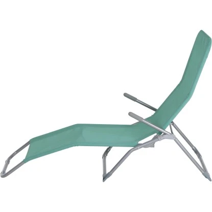 Gardamo Bäderliege 140 Cm X 61 Cm X 96 Cm Silber-Mint 3 Gardamo Bäderliege 140 Cm X 61 Cm X 96 Cm Silber-Mint – Bild 3