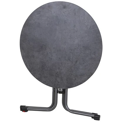 Siena Garden Klapptisch Sola Stahl Ø 80 Cm Anthrazit 6 Siena Garden Klapptisch Sola Stahl Ø 80 Cm Anthrazit – Bild 6