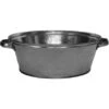 Zink-Wanne Mit Griffen 9,0 Liter Silber