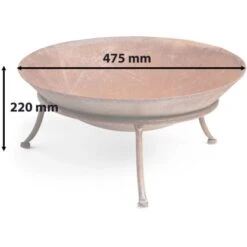 Gartenfreude Design Feuerschale Ø 47 Cm Rostrot 13 Gartenfreude Design Feuerschale Ø 47 Cm Rostrot -Gartenwelt Günstiges Geschäft 765595 4655 07