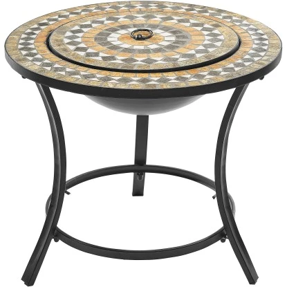 Gartenfreude Feuerstelle Mosaik 4 Gartenfreude Feuerstelle Mosaik – Bild 4