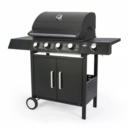 El Fuego Gasgrill San Angelo 4+1 Brenner Ca. 119,5 X 110,5 X 53 Cm 1 El Fuego Gasgrill San Angelo 4+1 Brenner Ca. 119,5 X 110,5 X 53 Cm