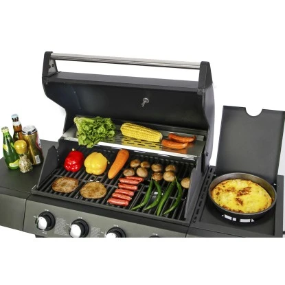 El Fuego Gasgrill San Angelo 4+1 Brenner Ca. 119,5 X 110,5 X 53 Cm 8 El Fuego Gasgrill San Angelo 4+1 Brenner Ca. 119,5 X 110,5 X 53 Cm – Bild 8