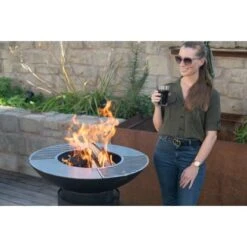 Westmann Premium Grill, Plancha Und Feuerplatte Schwarz -Gartenwelt Günstiges Geschäft 8346538 1741 WMLG9412B 06