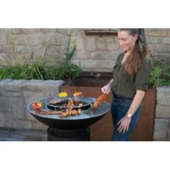 Westmann Premium Grill, Plancha Und Feuerplatte Schwarz -Gartenwelt Günstiges Geschäft 8346538 1741 WMLG9412B 09