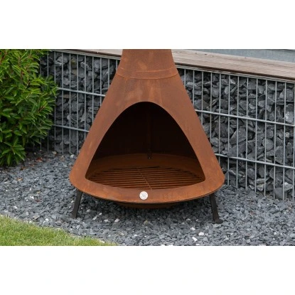 Westmann Feuerstelle Inkl. Rauchablass Rost 7 Westmann Feuerstelle Inkl. Rauchablass Rost – Bild 7