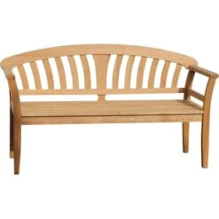 Landhausbank 3-Sitzer Eiche Geölt -Gartenwelt Günstiges Geschäft 835943 4401 1