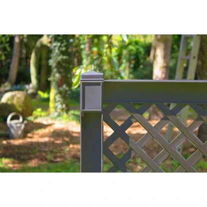 KHW Pflanzkasten Groß Mit Spalier 2-tlg. Anthrazit 140 Cm X 100 Cm X 43 Cm 10 KHW Pflanzkasten Groß Mit Spalier 2-tlg. Anthrazit 140 Cm X 100 Cm X 43 Cm – Bild 10