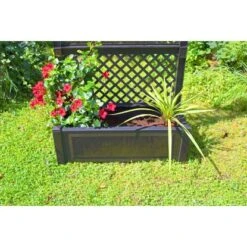 KHW Pflanzkasten Groß Mit Spalier 2-tlg. Anthrazit 140 Cm X 100 Cm X 43 Cm 16 KHW Pflanzkasten Groß Mit Spalier 2-tlg. Anthrazit 140 Cm X 100 Cm X 43 Cm -Gartenwelt Günstiges Geschäft 836756 4264 8