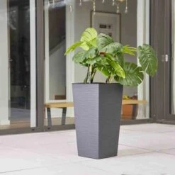 Siena Garden Pflanzgefäß Modern Nizza Graphit 40x40x75,3 Cm 10 Siena Garden Pflanzgefäß Modern Nizza Graphit 40x40x75,3 Cm -Gartenwelt Günstiges Geschäft 8630782 1346 4