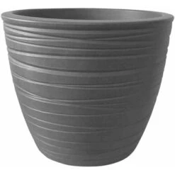 Siena Garden Pflanzgefäß Andorra Grau Ø 33x28 Cm
