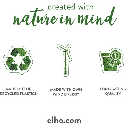 Elho Blumentopf Pure Coupe Ø 34,9 Cm Schwarz 5 Elho Blumentopf Pure Coupe Ø 34,9 Cm Schwarz – Bild 5