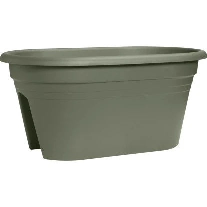 Florus Geländertopf Mediterran 2-fach 50 Cm X 30 Cm X 22,5 Cm Olivengrün 1 Florus Geländertopf Mediterran 2-fach 50 Cm X 30 Cm X 22,5 Cm Olivengrün