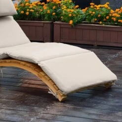 Axi Sonnenliege Salina Mit Dach Holz Beige -Gartenwelt Günstiges Geschäft 8720365060915 1737 IA 04