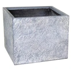 M Collections Pflanzkasten Arizona Cubi 46 Cm X 55 Cm Grau