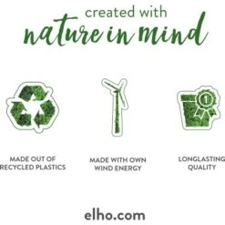 Elho Blumentopf Pure Soft Mit Rollen Ø 39 Cm Anthrazit -Gartenwelt Günstiges Geschäft 966894 4667 04